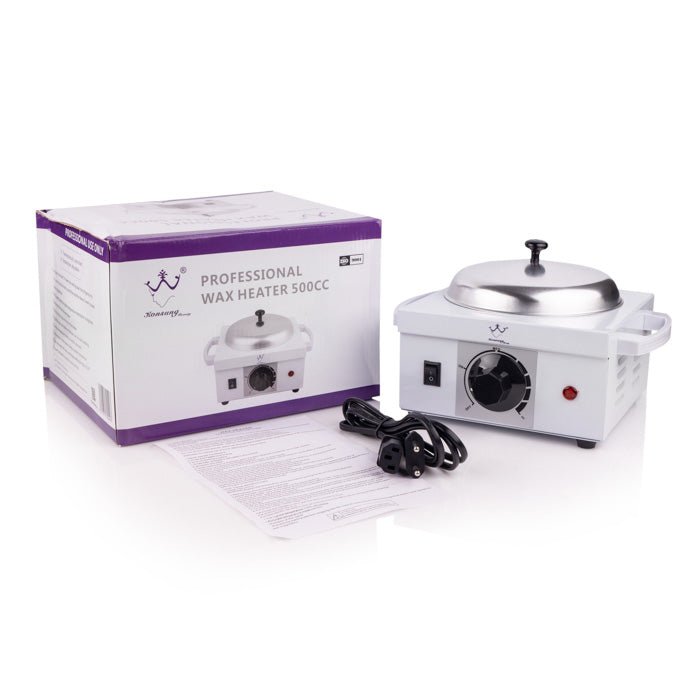 Professional Wax Heater 500CC - Electric Hot Wax Warmer Machine for Hair Removal | Adjustable Temperature Control | For Hard Wax, Wax Beans, Paraffin | For Salon & Home Use | Full Body Waxing